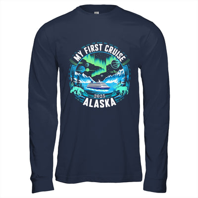 My First Cruise Alaska 2025 Northern Lights Cruisin Alaska Shirt & Hoodie | siriusteestore