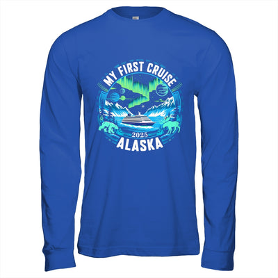 My First Cruise Alaska 2025 Northern Lights Cruisin Alaska Shirt & Hoodie | siriusteestore