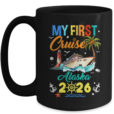 My First Cruise Alaska 2026 Family Matching Vacation Group Mug | siriusteestore