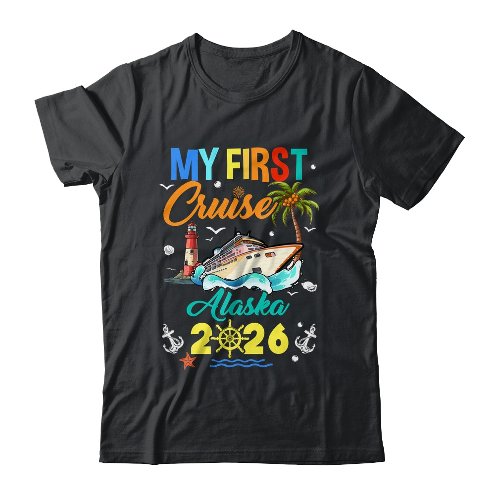 My First Cruise Alaska 2026 Family Matching Vacation Group Shirt & Hoodie | siriusteestore