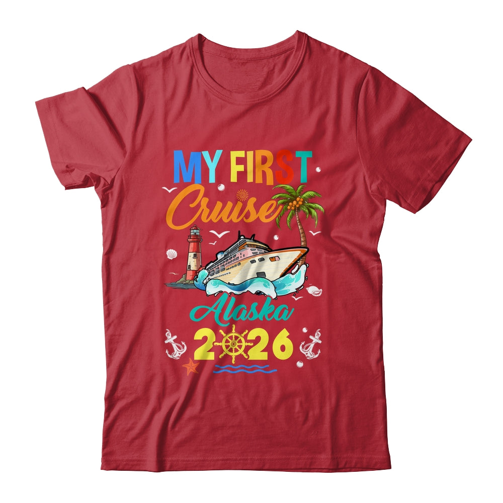 My First Cruise Alaska 2026 Family Matching Vacation Group Shirt & Hoodie | siriusteestore