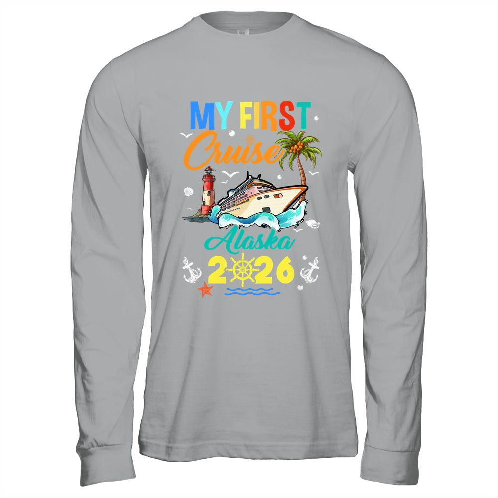 My First Cruise Alaska 2026 Family Matching Vacation Group Shirt & Hoodie | siriusteestore