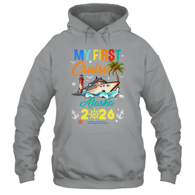My First Cruise Alaska 2026 Family Matching Vacation Group Shirt & Hoodie | siriusteestore