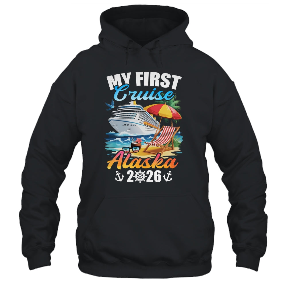 My First Cruise Alaska 2026 Family Vacation Trip Matching Shirt & Hoodie | siriusteestore