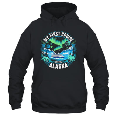 My First Cruise Alaska 2026 Northern Lights Cruisin Alaska Shirt & Hoodie | siriusteestore