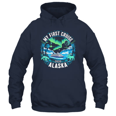 My First Cruise Alaska 2026 Northern Lights Cruisin Alaska Shirt & Hoodie | siriusteestore