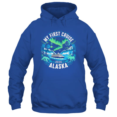 My First Cruise Alaska 2026 Northern Lights Cruisin Alaska Shirt & Hoodie | siriusteestore