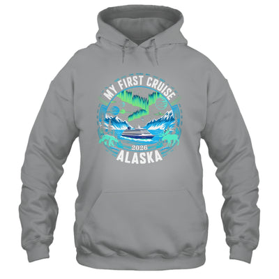 My First Cruise Alaska 2026 Northern Lights Cruisin Alaska Shirt & Hoodie | siriusteestore