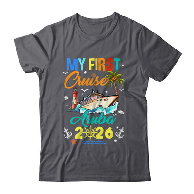 My First Cruise Aruba 2026 Family Matching Vacation Group Shirt & Tank Top | siriusteestore