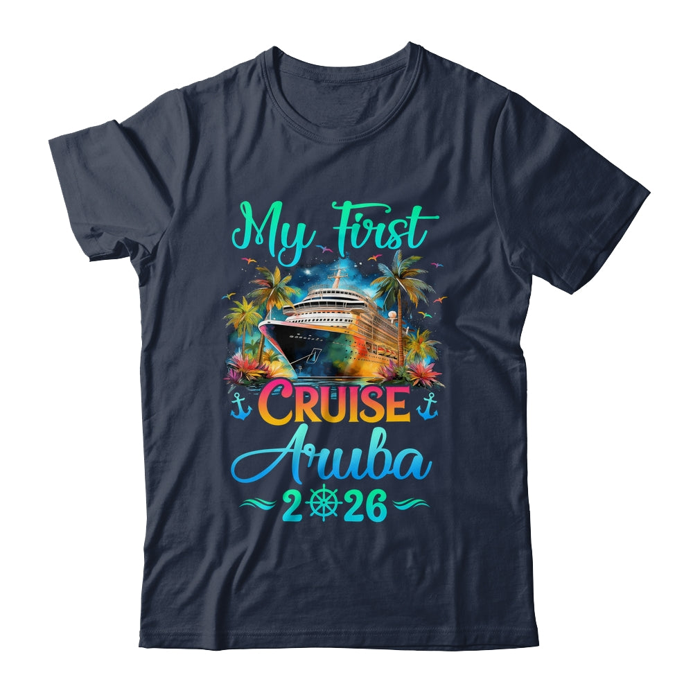 My First Cruise Aruba 2026 Family Trip Cruisin Together Shirt & Tank Top | siriusteestore