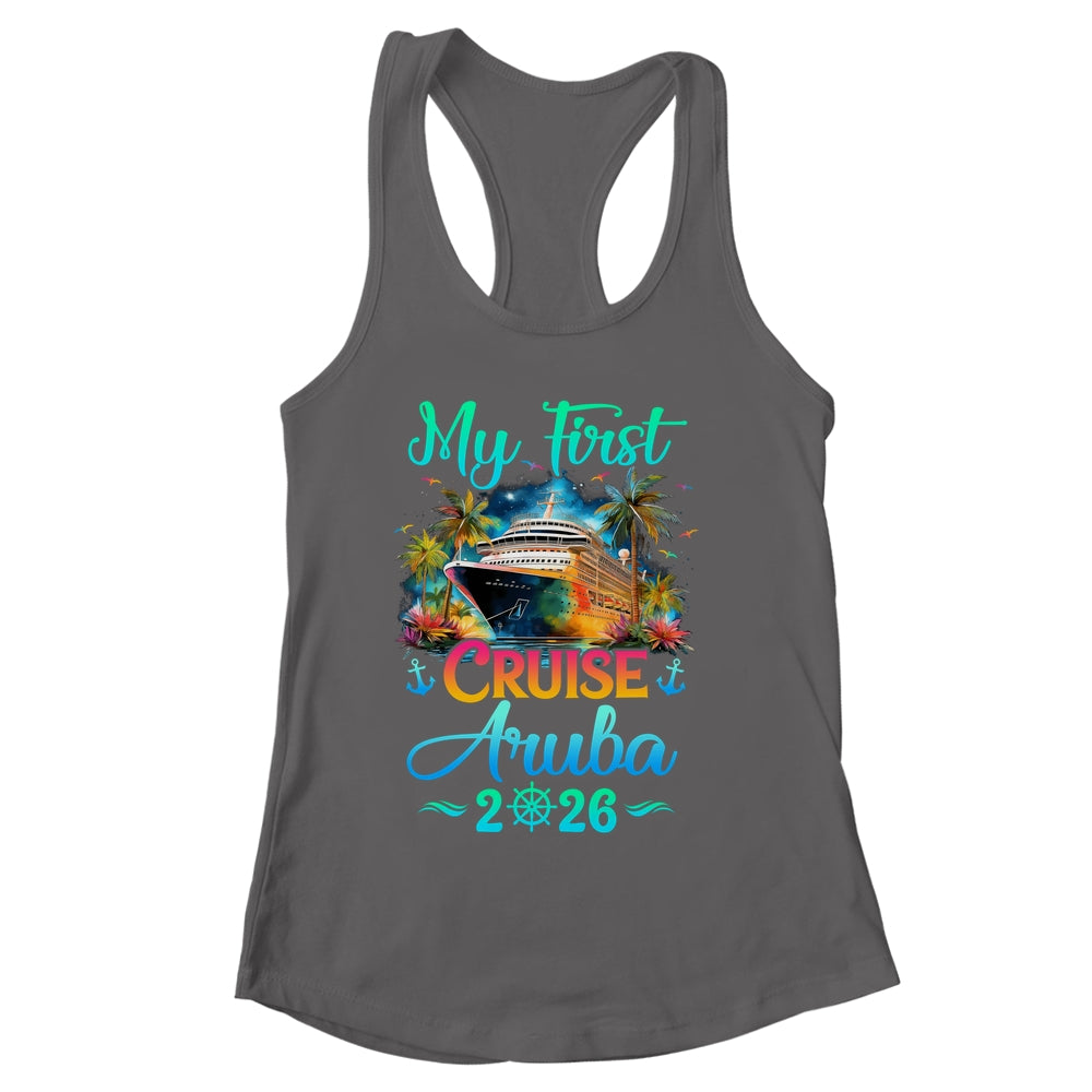 My First Cruise Aruba 2026 Family Trip Cruisin Together Shirt & Tank Top | siriusteestore