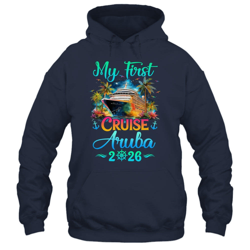 My First Cruise Aruba 2026 Family Trip Cruisin Together Shirt & Tank Top | siriusteestore
