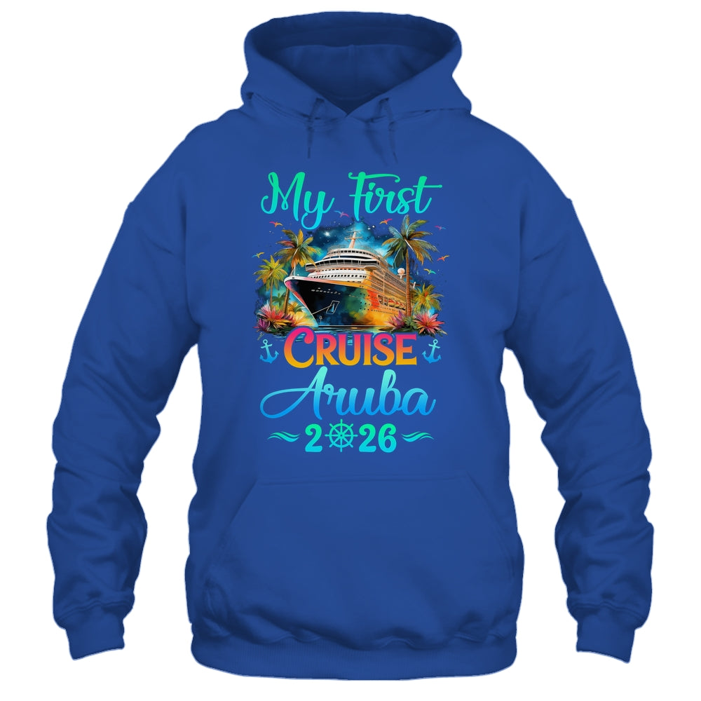 My First Cruise Aruba 2026 Family Trip Cruisin Together Shirt & Tank Top | siriusteestore