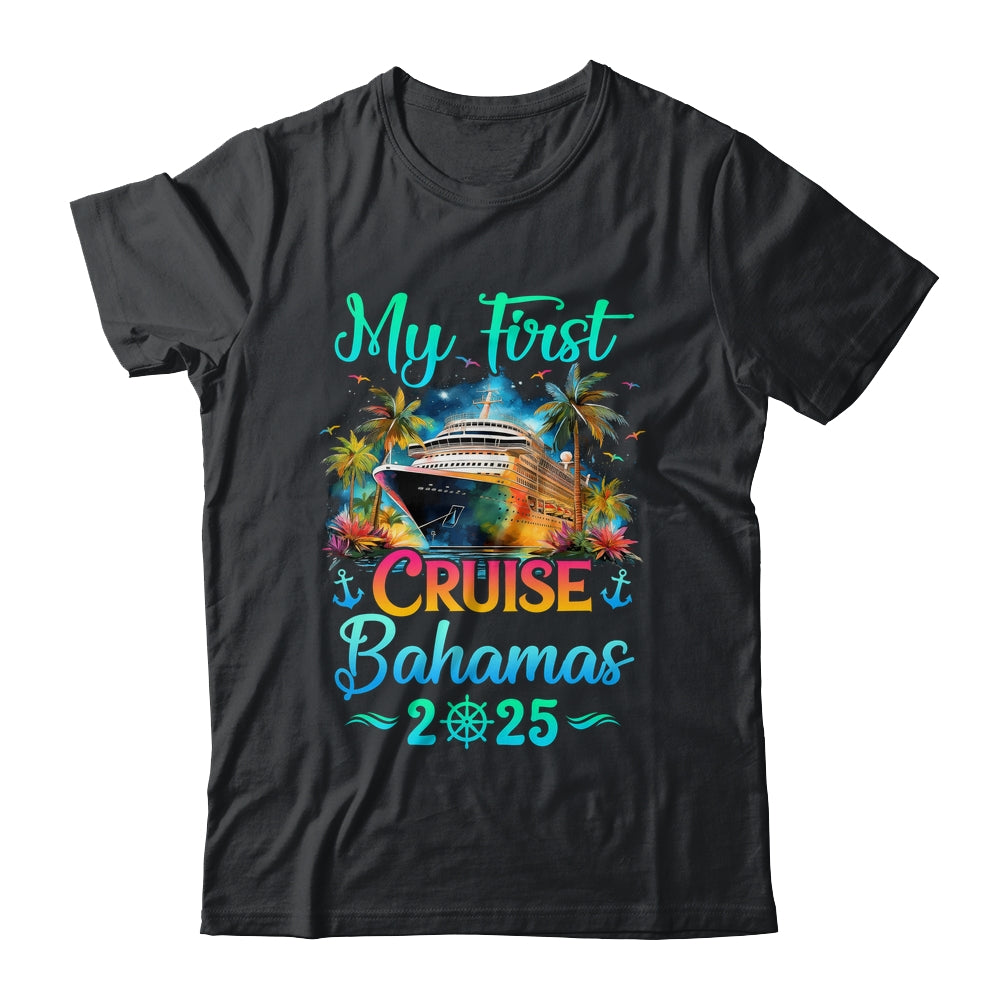 My First Cruise Bahamas 2025 Family Trip Cruisin Together Shirt & Tank Top | siriusteestore