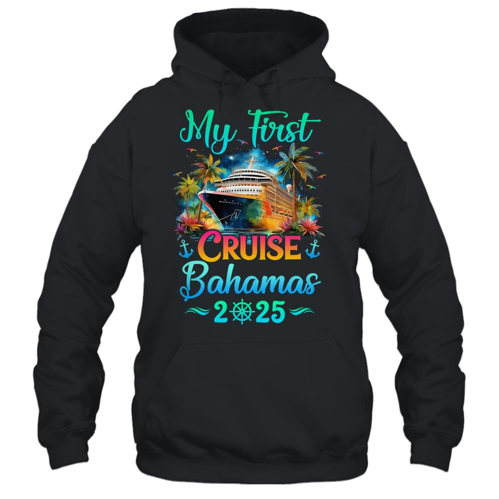 My First Cruise Bahamas 2025 Family Trip Cruisin Together Shirt & Tank Top | siriusteestore