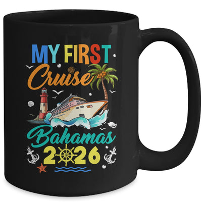 My First Cruise Bahamas 2026 Family Matching Vacation Group Mug | siriusteestore