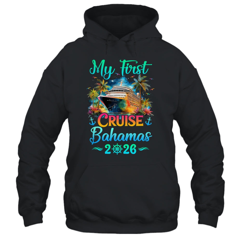 My First Cruise Bahamas 2026 Family Trip Cruisin Together Shirt & Tank Top | siriusteestore