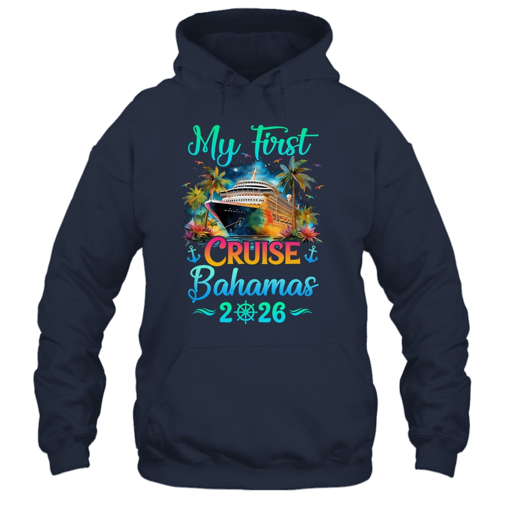 My First Cruise Bahamas 2026 Family Trip Cruisin Together Shirt & Tank Top | siriusteestore
