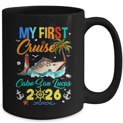 My First Cruise Cabo San Lucas 2026 Family Matching Vacation Group Mug | siriusteestore
