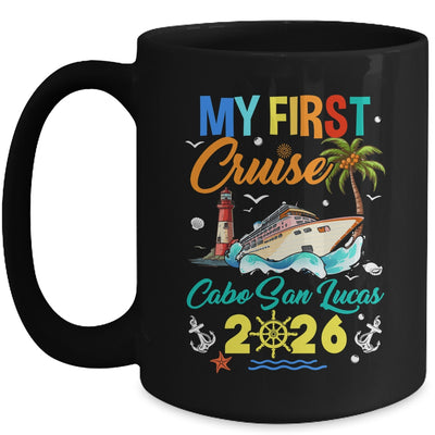 My First Cruise Cabo San Lucas 2026 Family Matching Vacation Group Mug | siriusteestore