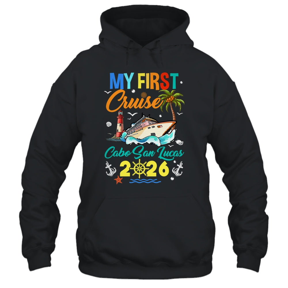 My First Cruise Cabo San Lucas 2026 Family Matching Vacation Group Shirt & Tank Top | siriusteestore