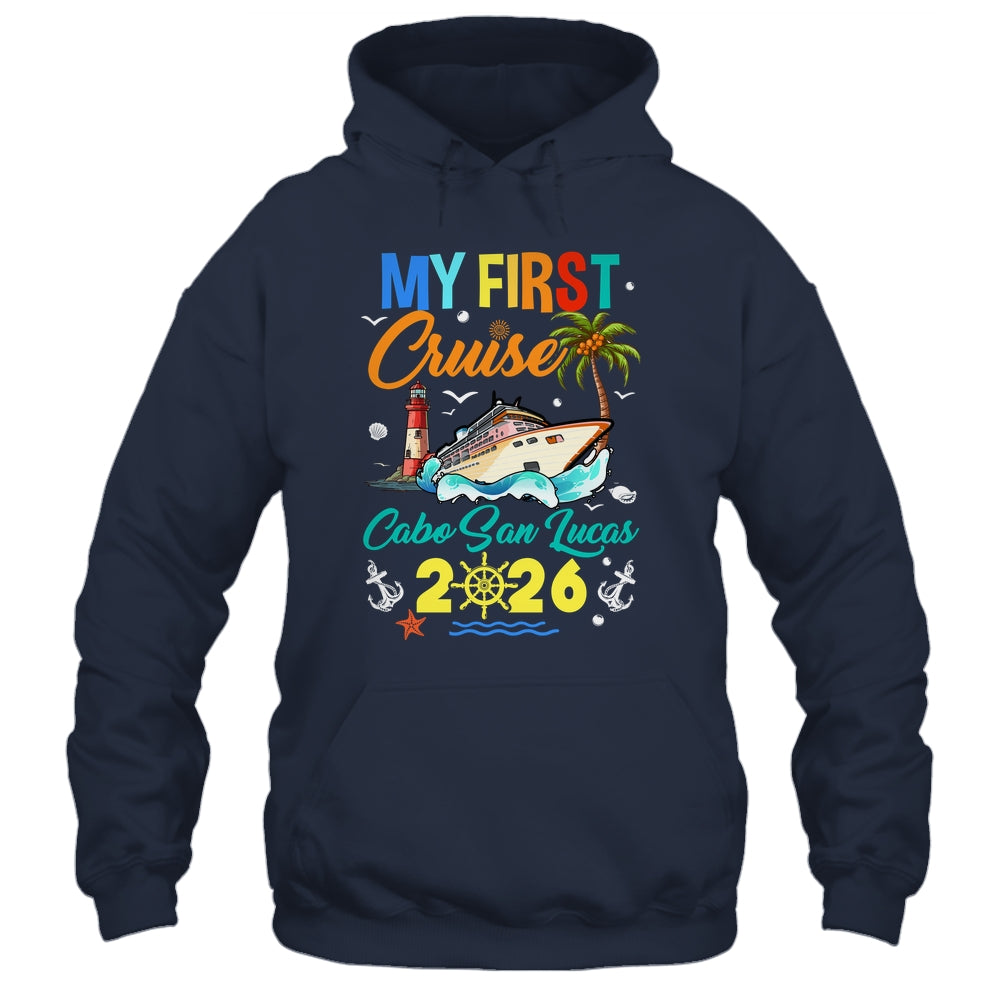 My First Cruise Cabo San Lucas 2026 Family Matching Vacation Group Shirt & Tank Top | siriusteestore