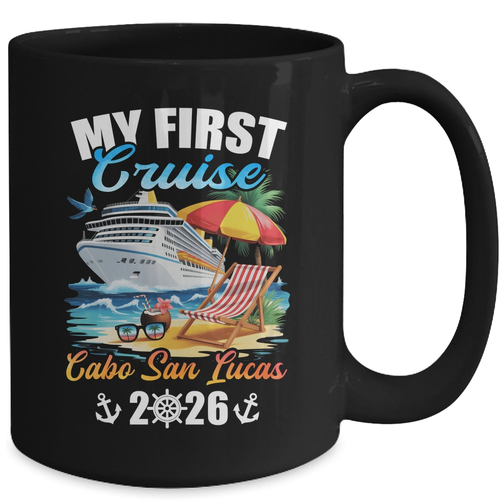 My First Cruise Cabo San Lucas 2026 Family Vacation Trip Matching Mug | siriusteestore
