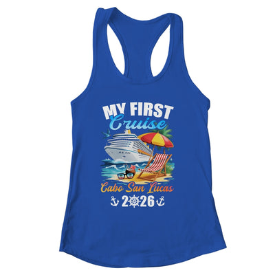 My First Cruise Cabo San Lucas 2026 Family Vacation Trip Matching Shirt & Tank Top | siriusteestore