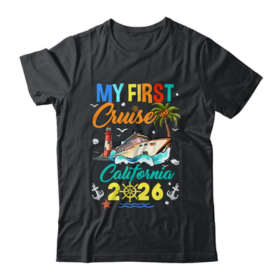 My First Cruise California 2026 Family Matching Vacation Group Shirt & Tank Top | siriusteestore