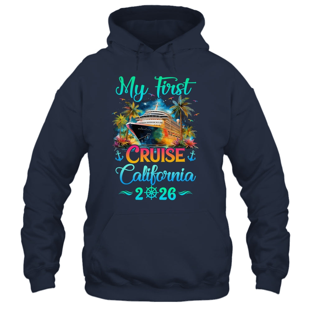 My First Cruise California 2026 Family Trip Cruisin Together Shirt & Tank Top | siriusteestore