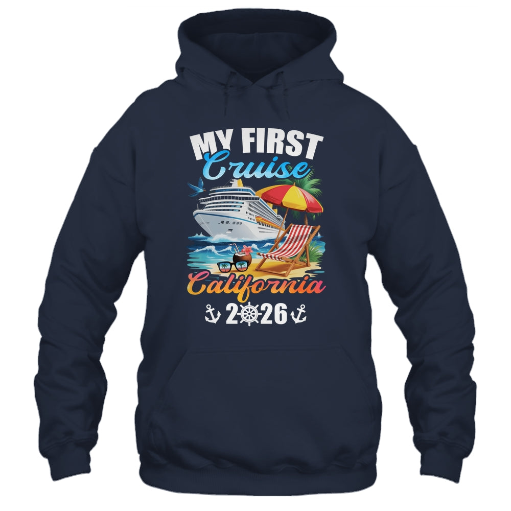 My First Cruise California 2026 Family Vacation Trip Matching Shirt & Tank Top | siriusteestore