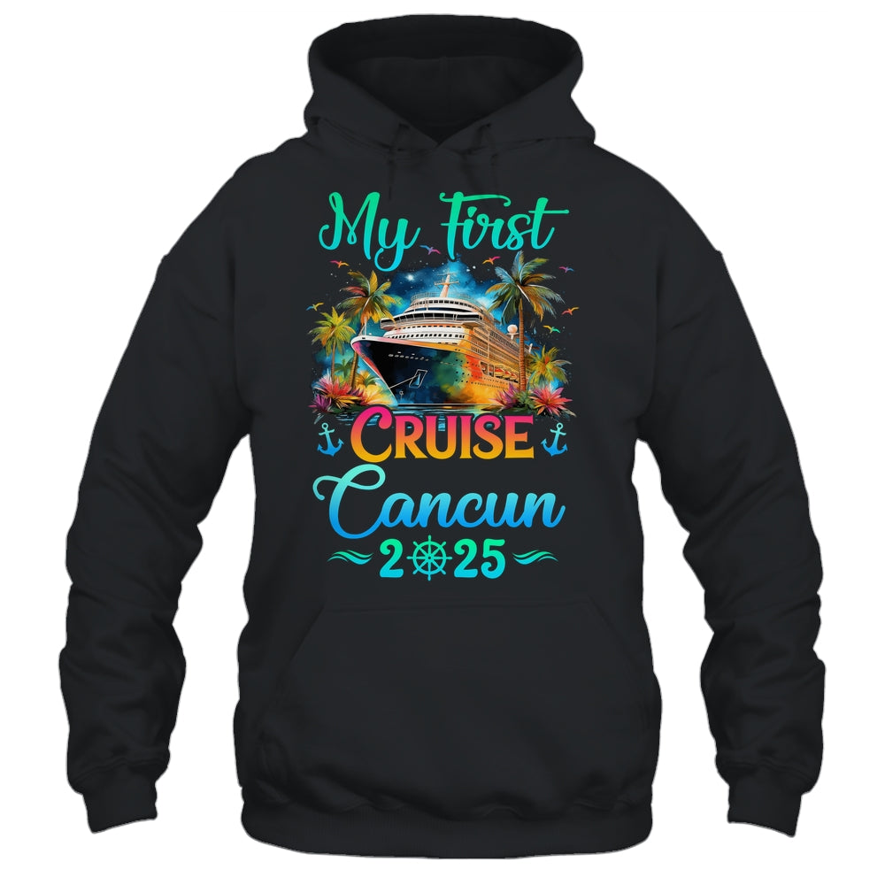 My First Cruise Cancun 2025 Family Trip Cruisin Together Shirt & Tank Top | siriusteestore