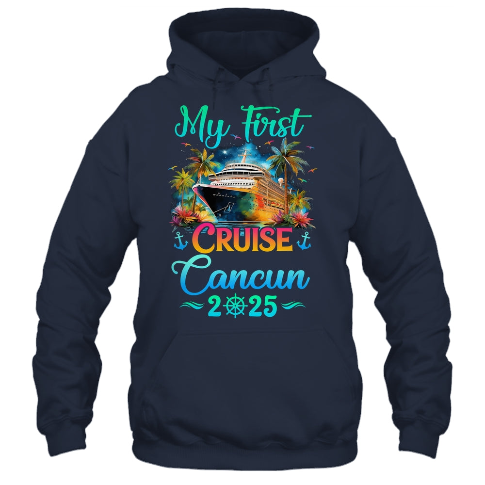 My First Cruise Cancun 2025 Family Trip Cruisin Together Shirt & Tank Top | siriusteestore