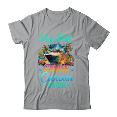 My First Cruise Cancun 2026 Family Trip Cruisin Together Shirt & Tank Top | siriusteestore