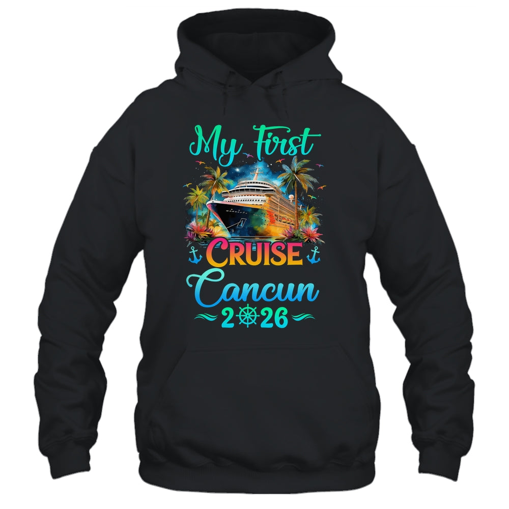 My First Cruise Cancun 2026 Family Trip Cruisin Together Shirt & Tank Top | siriusteestore