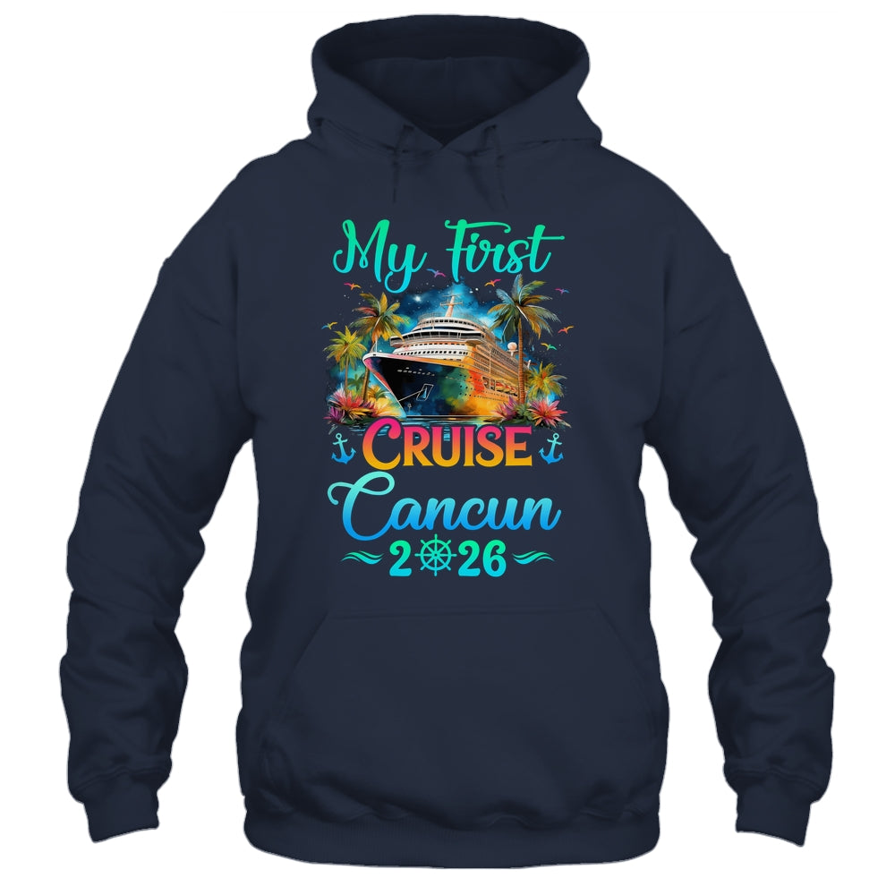 My First Cruise Cancun 2026 Family Trip Cruisin Together Shirt & Tank Top | siriusteestore