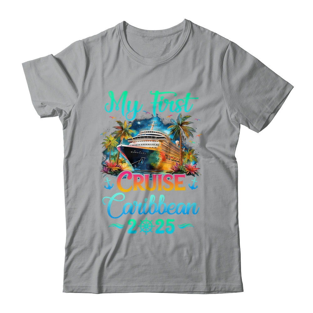 My First Cruise Caribbean 2025 Family Trip Cruisin Together Shirt & Tank Top | siriusteestore