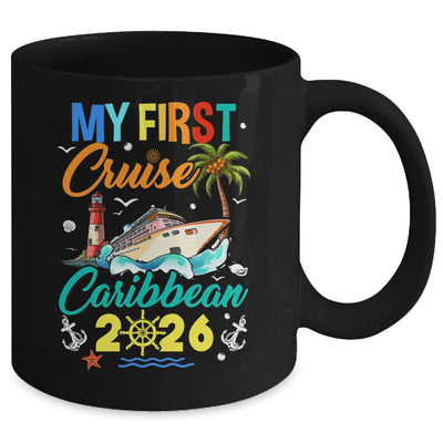 My First Cruise Caribbean 2026 Family Matching Vacation Group Mug | siriusteestore