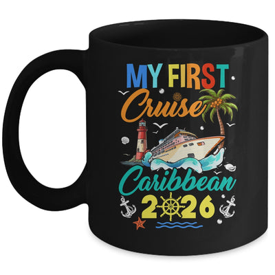 My First Cruise Caribbean 2026 Family Matching Vacation Group Mug | siriusteestore