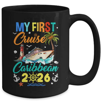 My First Cruise Caribbean 2026 Family Matching Vacation Group Mug | siriusteestore