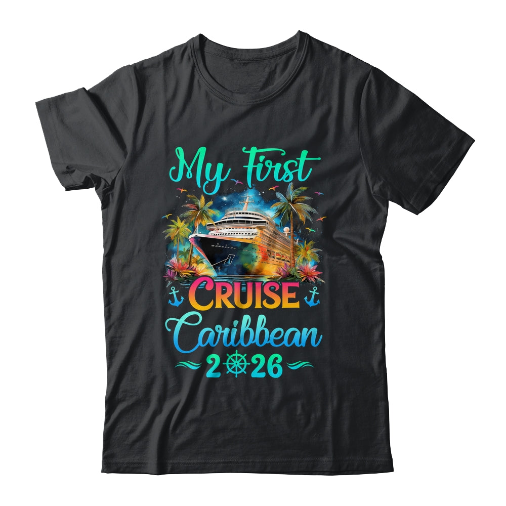 My First Cruise Caribbean 2026 Family Trip Cruisin Together Shirt & Tank Top | siriusteestore
