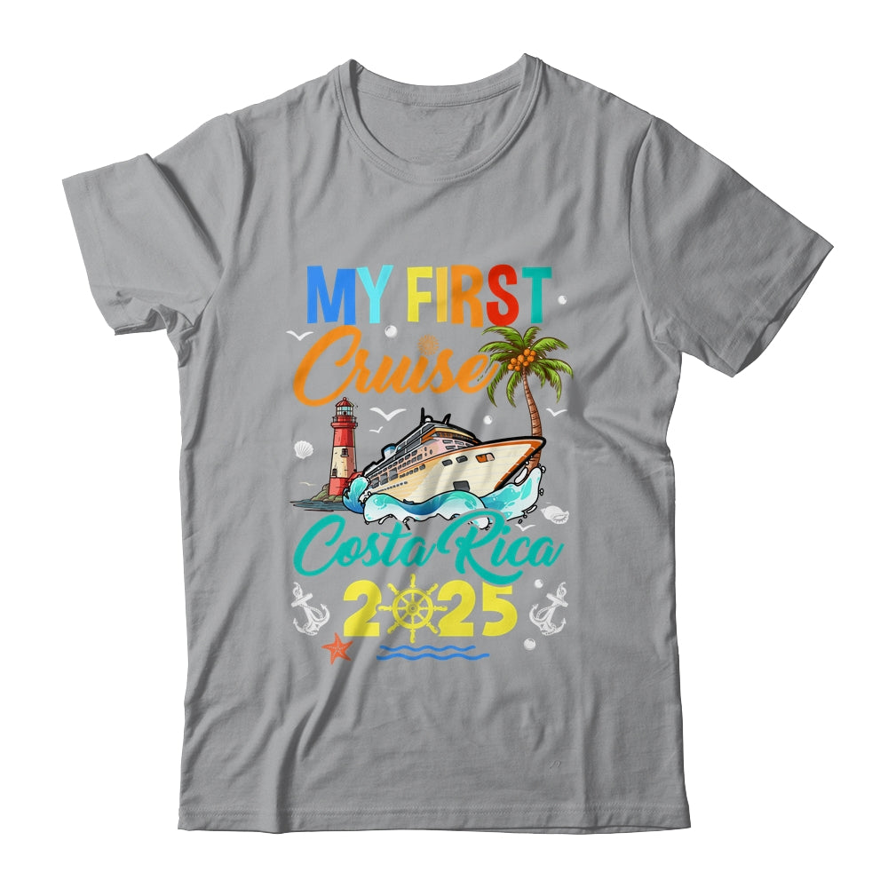 My First Cruise Costa Rica 2025 Family Matching Vacation Group Shirt & Tank Top | siriusteestore