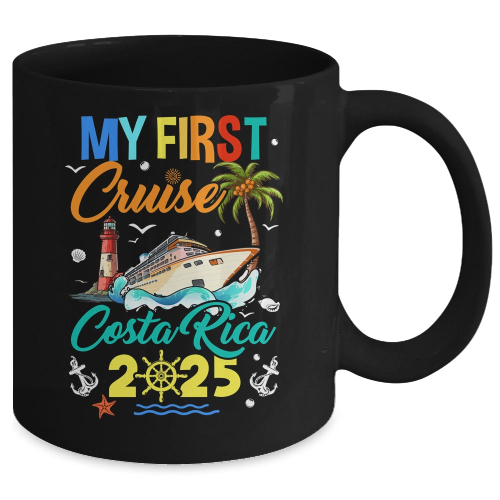 My First Cruise Costa Rica 2025 Family Matching Vacation Group Mug | siriusteestore
