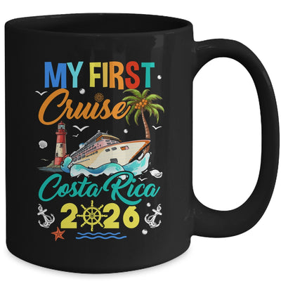 My First Cruise Costa Rica 2026 Family Matching Vacation Group Mug | siriusteestore