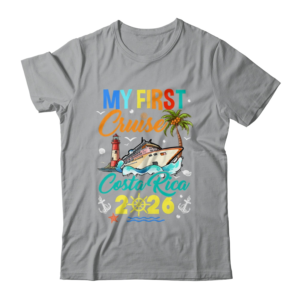 My First Cruise Costa Rica 2026 Family Matching Vacation Group Shirt & Tank Top | siriusteestore