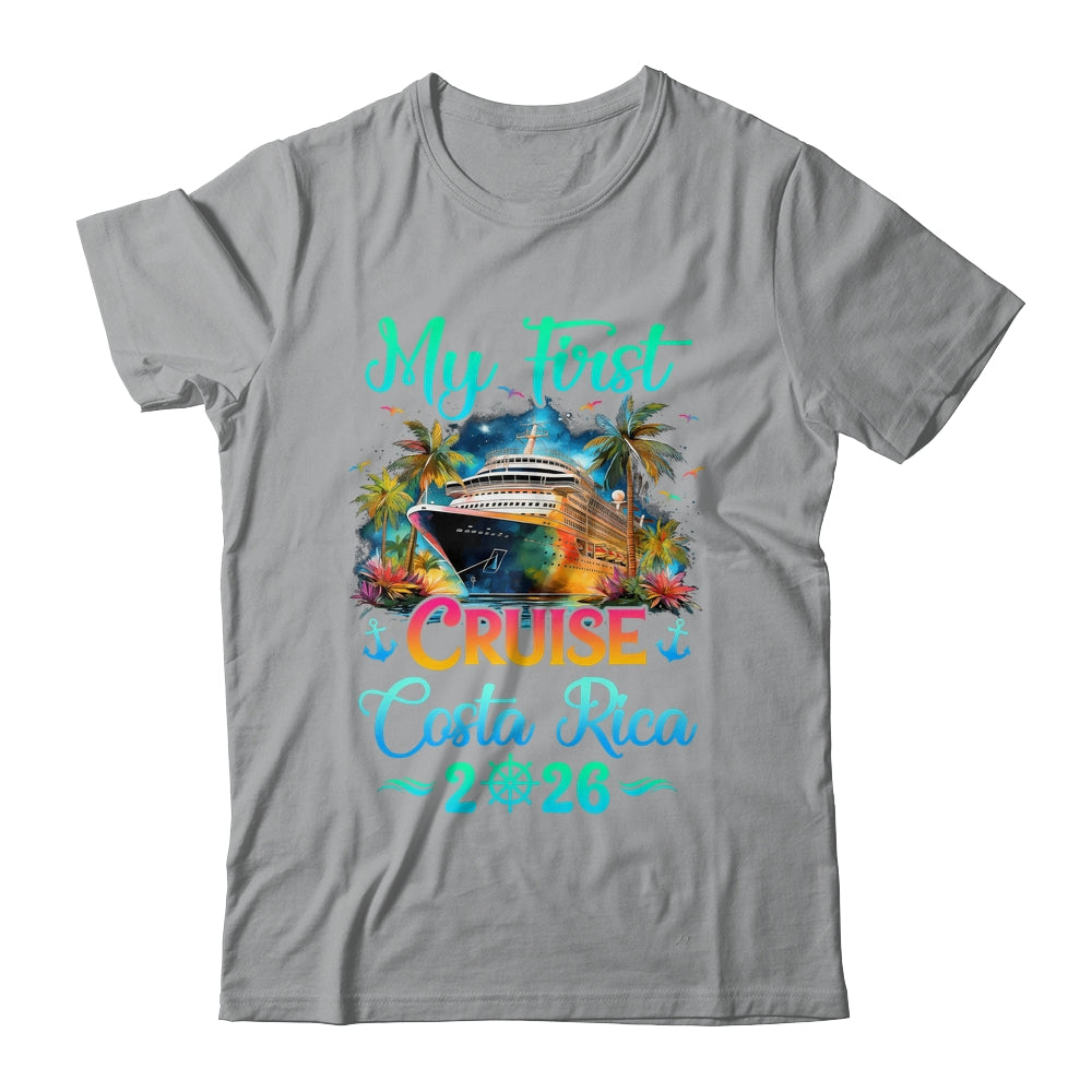 My First Cruise Costa Rica 2026 Family Trip Cruisin Together Shirt & Tank Top | siriusteestore