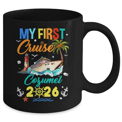 My First Cruise Cozumel 2026 Family Matching Vacation Group Mug | siriusteestore
