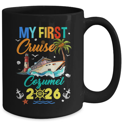 My First Cruise Cozumel 2026 Family Matching Vacation Group Mug | siriusteestore