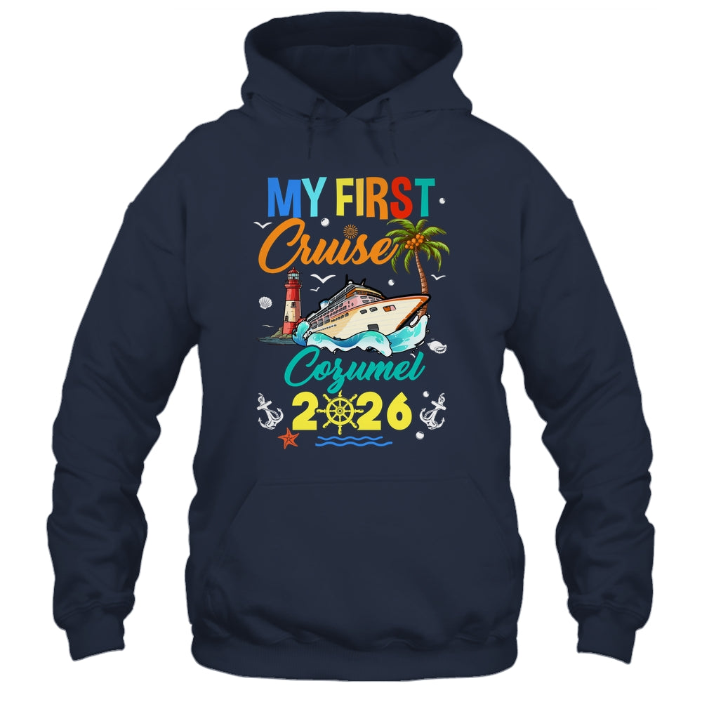 My First Cruise Cozumel 2026 Family Matching Vacation Group Shirt & Tank Top | siriusteestore