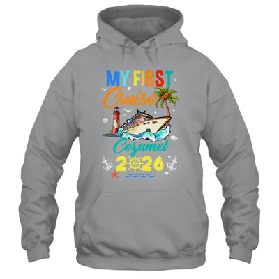 My First Cruise Cozumel 2026 Family Matching Vacation Group Shirt & Tank Top | siriusteestore